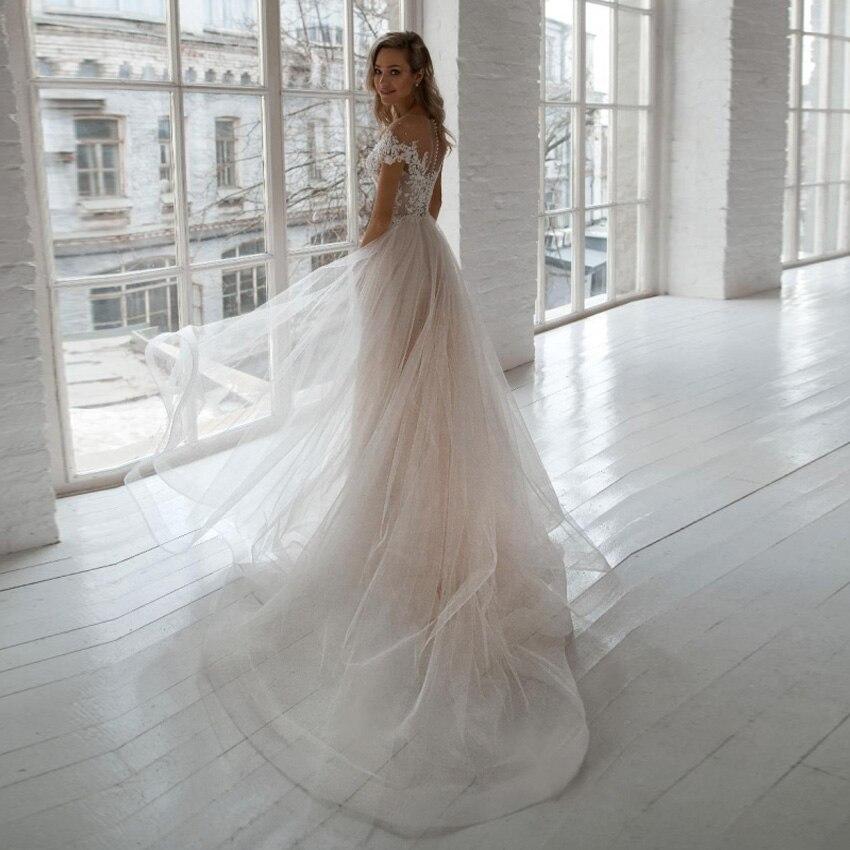 Robe boheme blanche mariage