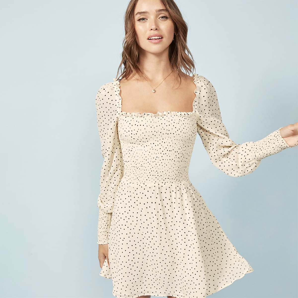 Robe boheme chic creme