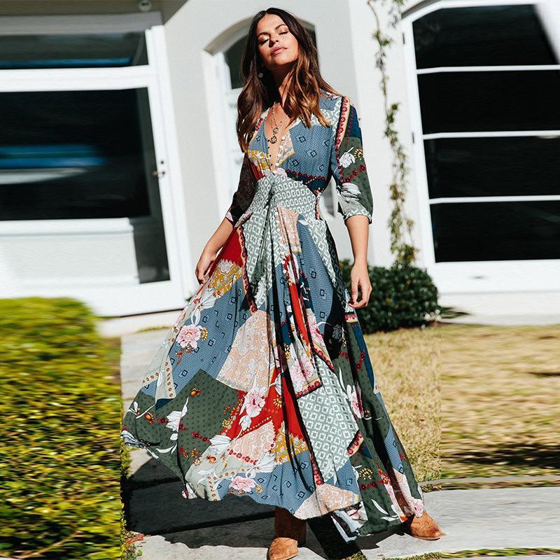 Robe boheme chic femme