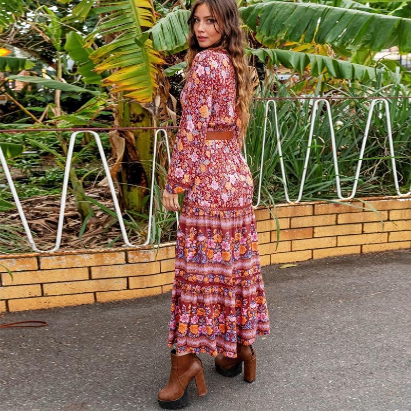 Robe Boheme Chic Femme