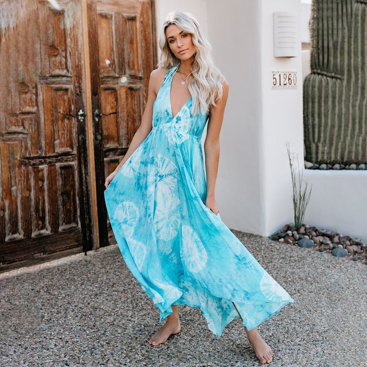 Robe boheme chic floryday
