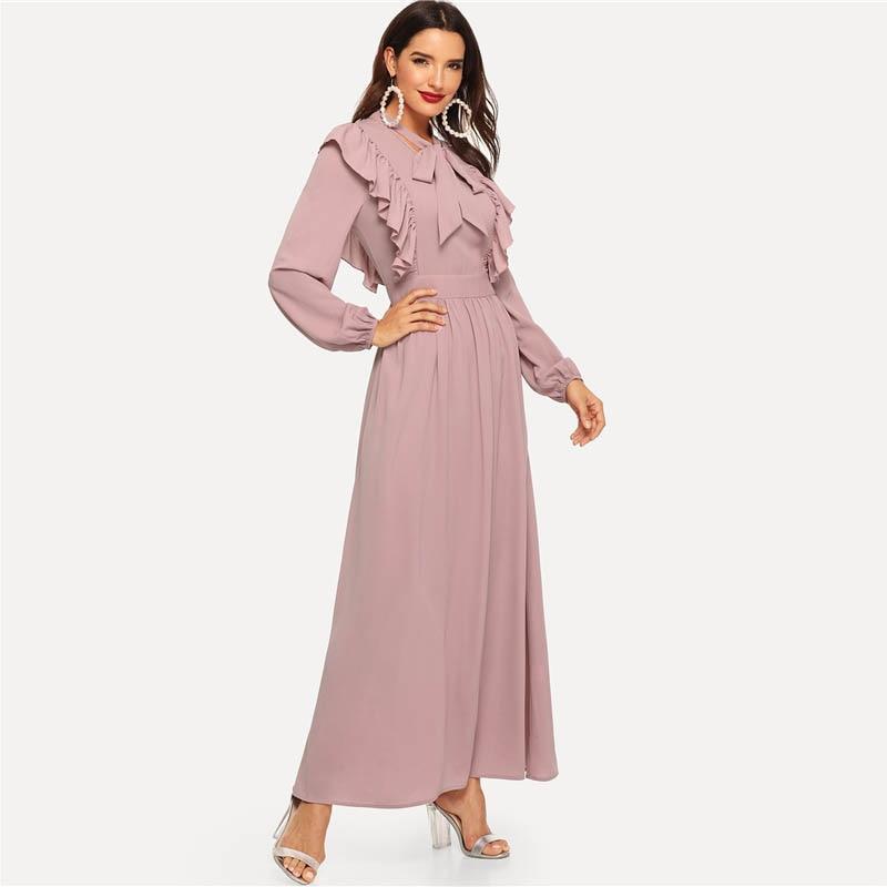 Robe Bohème Chic Fluide - Rose / XS