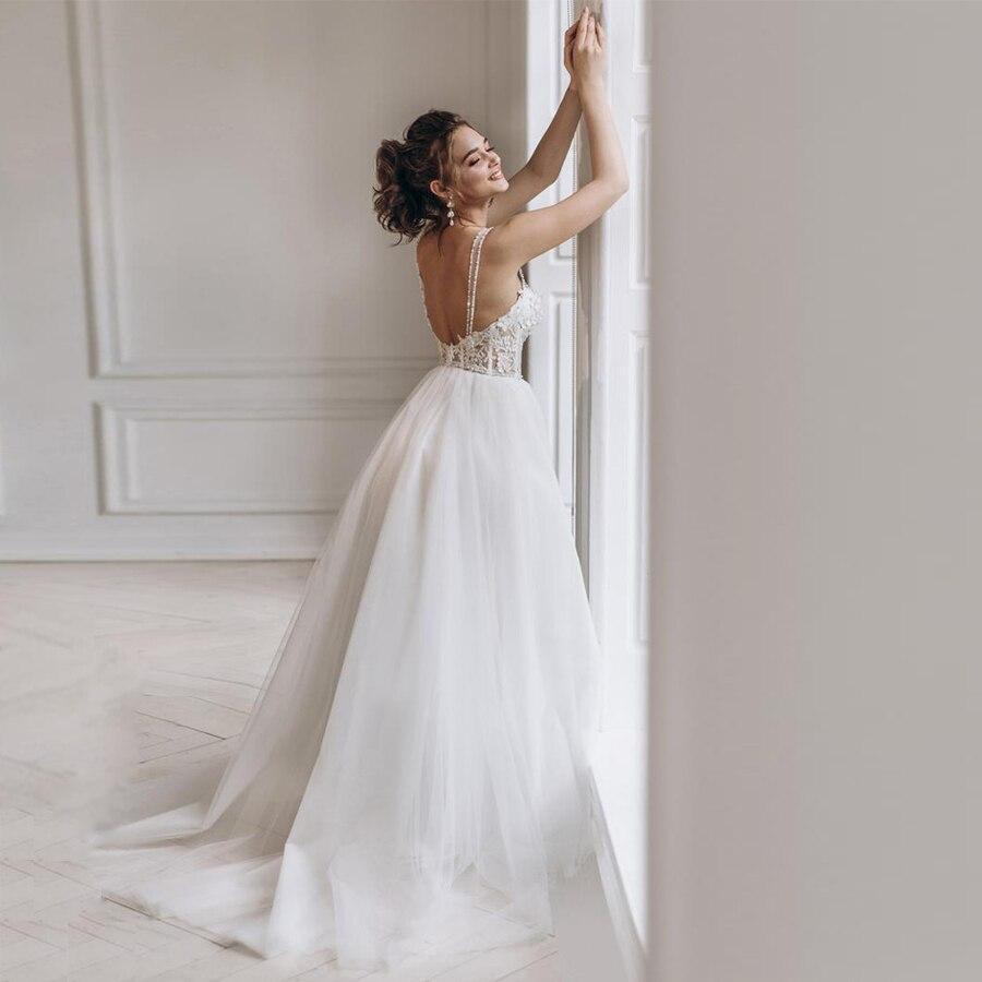 Robe boheme dentelle mariage