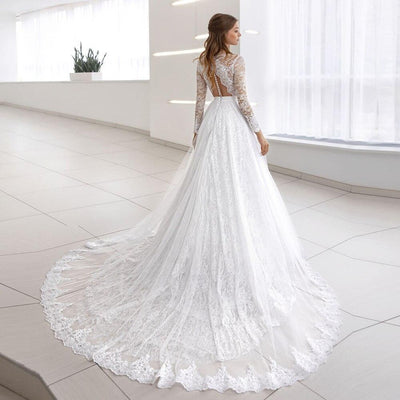 Robe boheme dentelle mariage