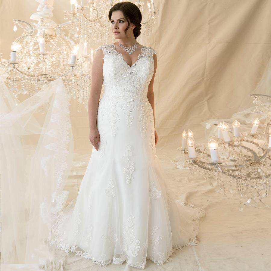 Robe boheme grande taille pour mariage