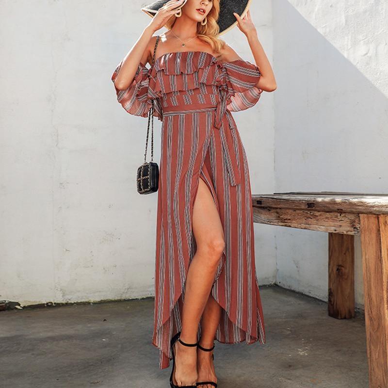 Robe Bohème Longue Été - S