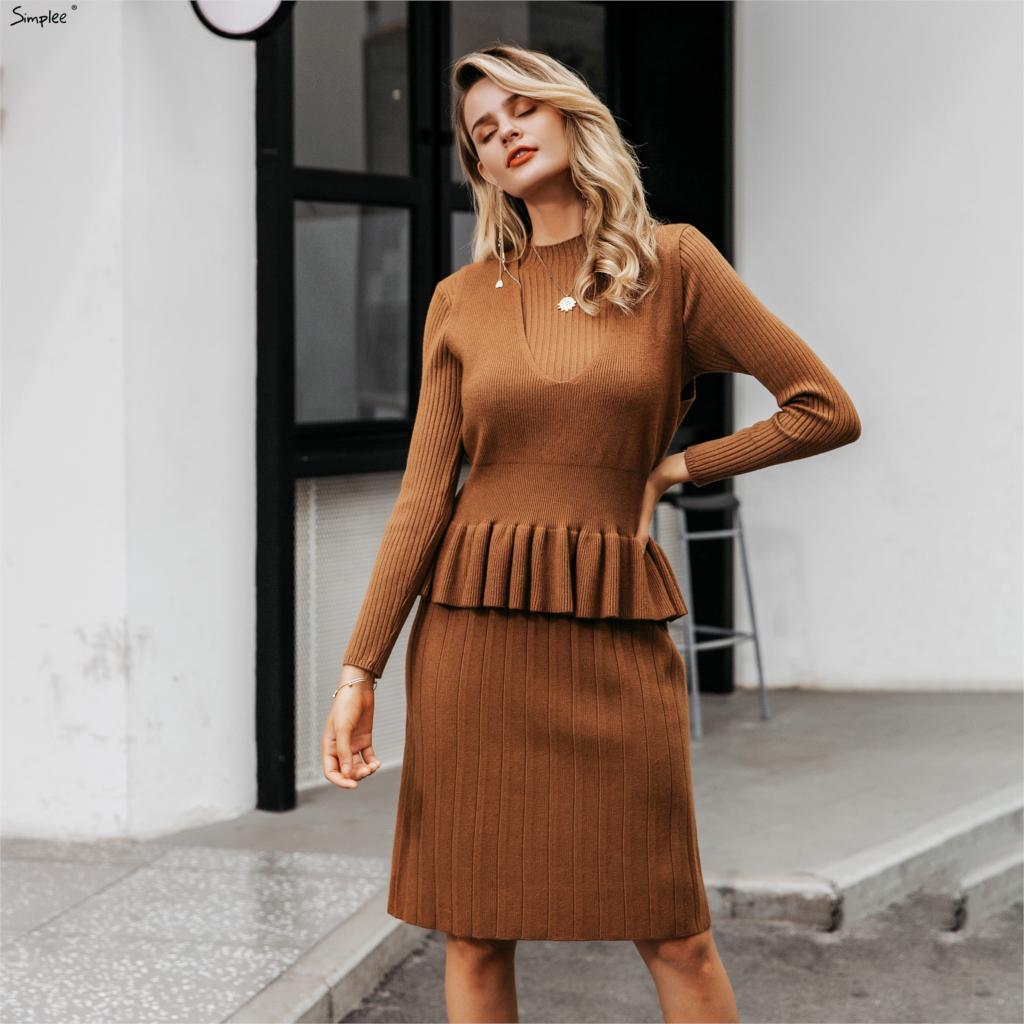 Robe Bohème Marron - Marron / Taille unique