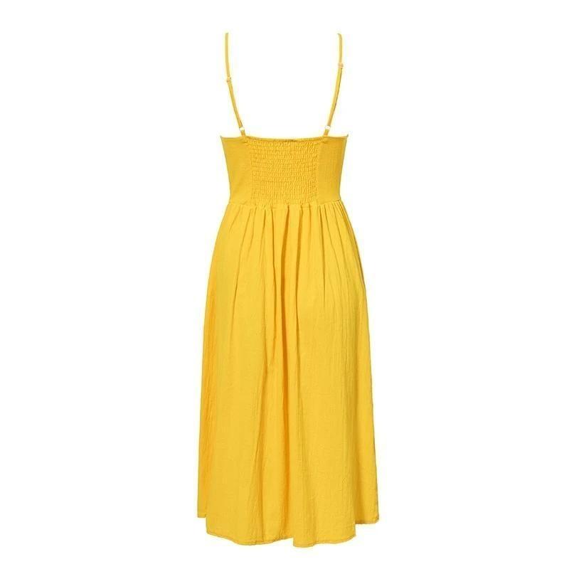 Robe Bohème Mi-Longue