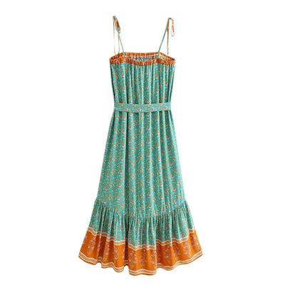 Robe Bohème Midi Hippie