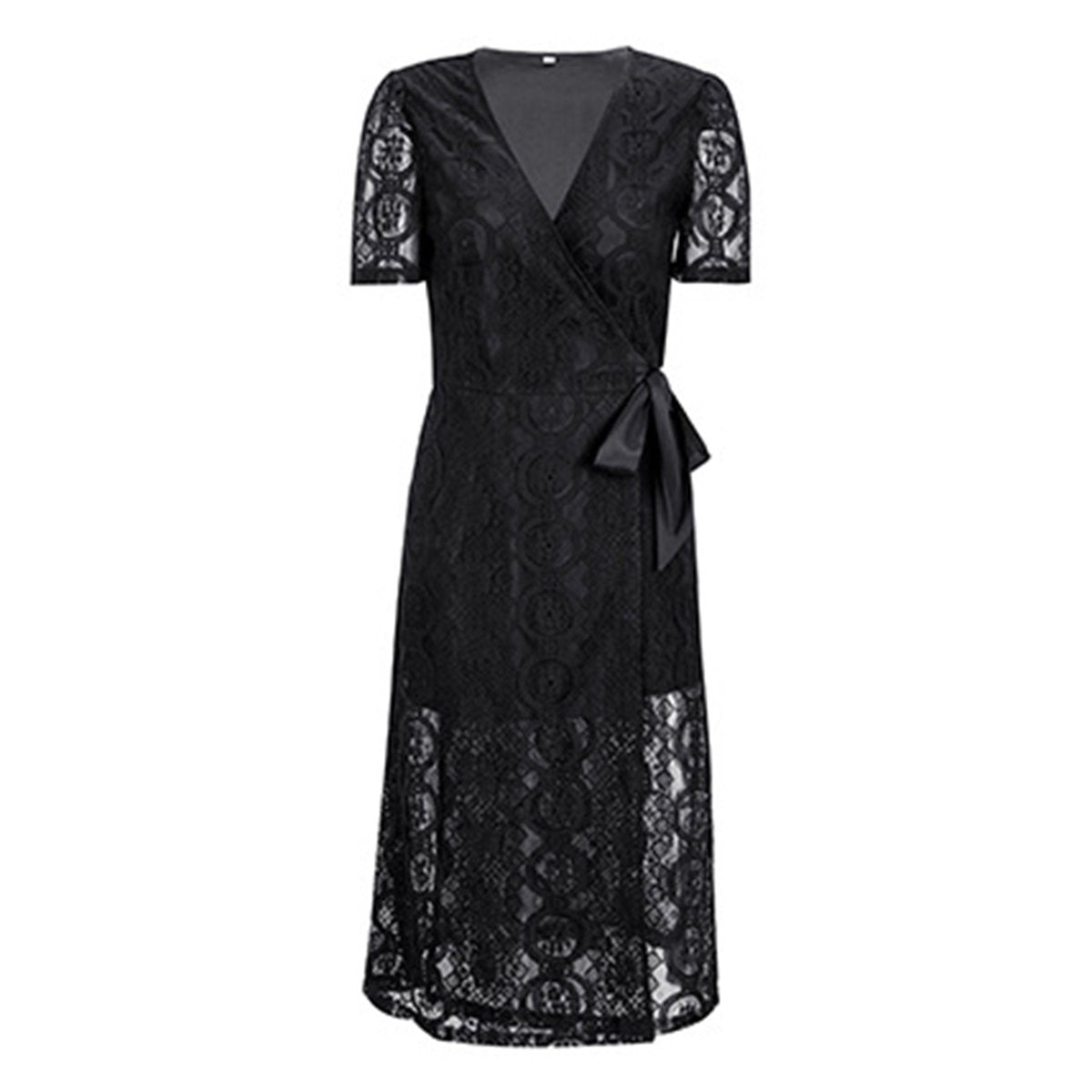 Robe boheme noire longue