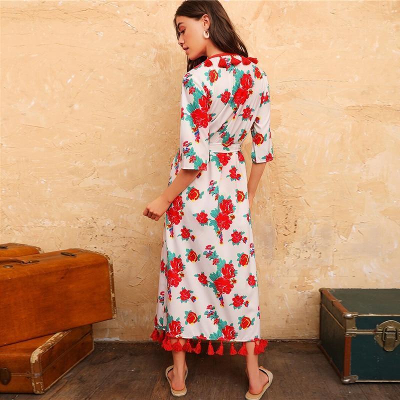 Robe Bohème Orientale - Multi / XS