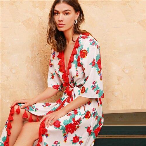 Robe Bohème Orientale - Multi / XS