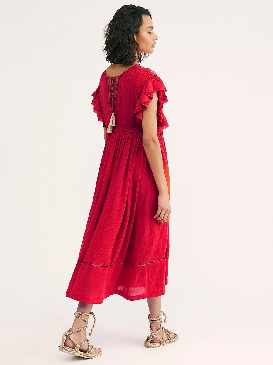 Robe boheme pour femme