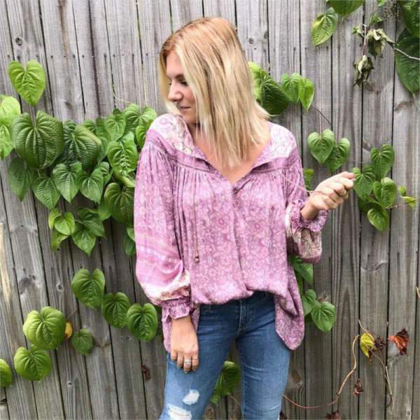 Robe Bohème Rose