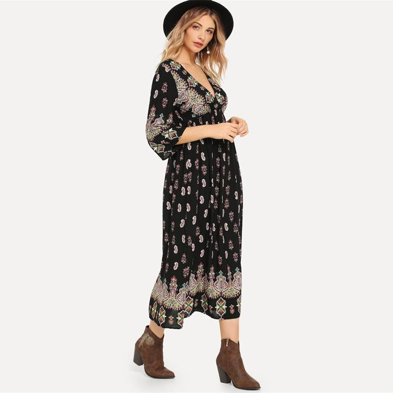 Robe Bohème Vintage