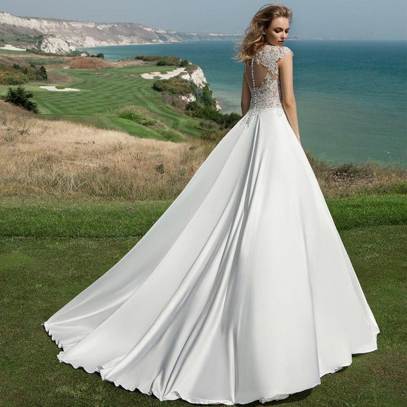 Robe chic boheme mariage