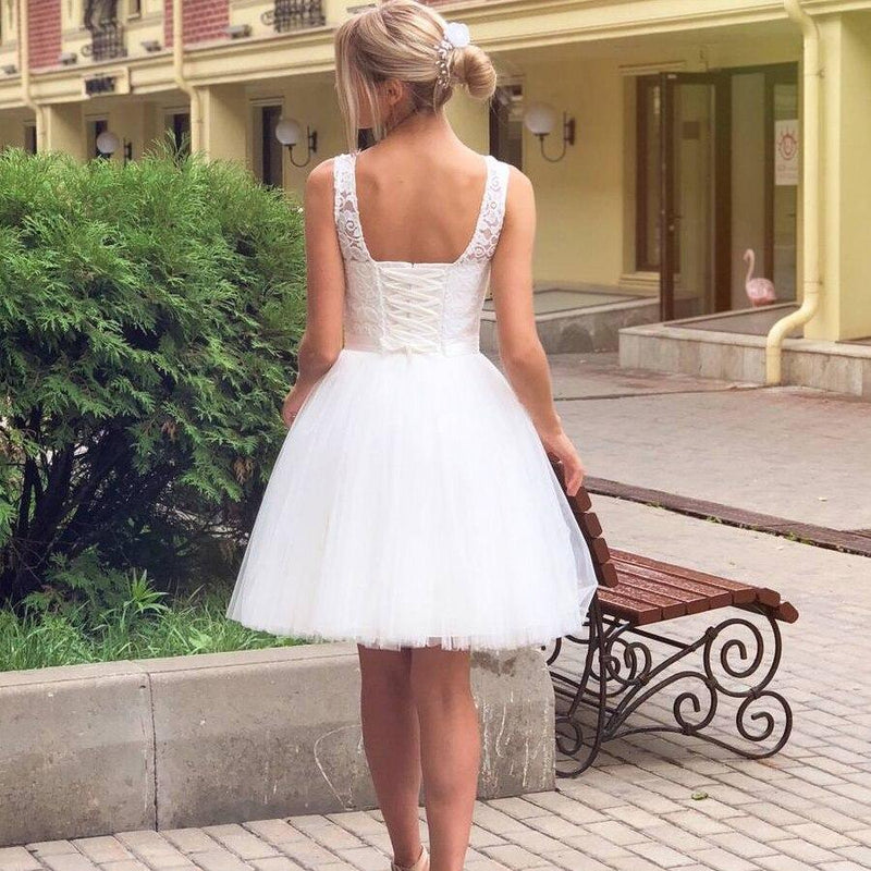 Robe courte bohème chic mariage