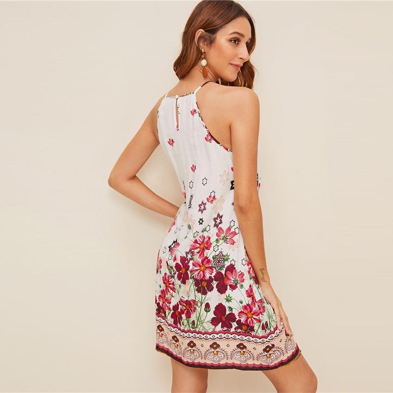 Robe Courte Été Bohème