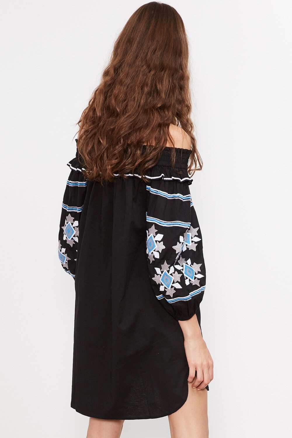 Robe courte style boheme chic