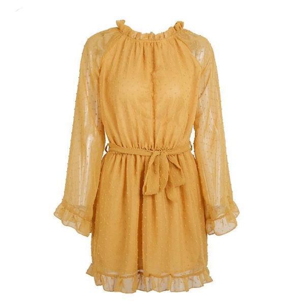 Robe De Bohème - Jaune / S