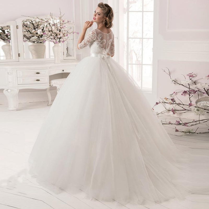 Robe de mariage civil boheme
