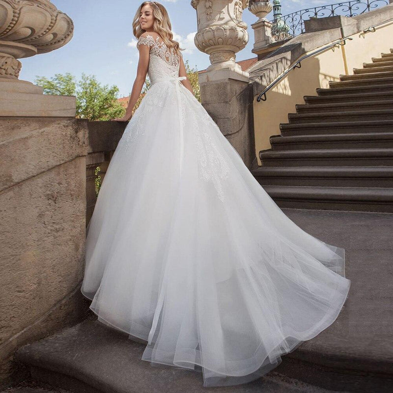 Robe de marié hippie