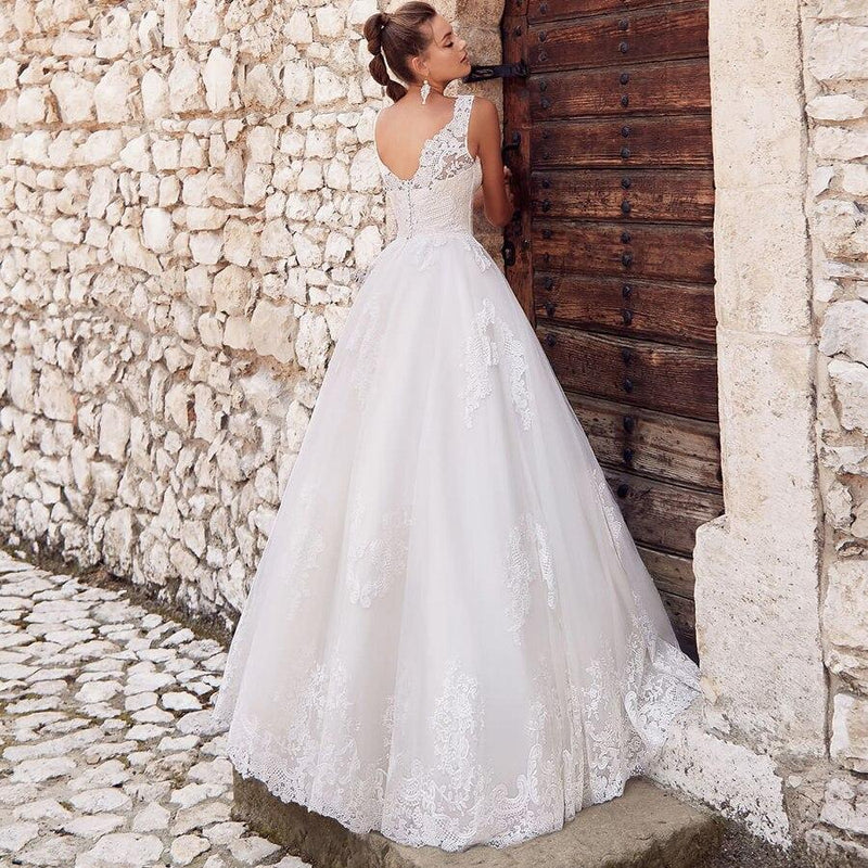 Robe de marié style bohème chic