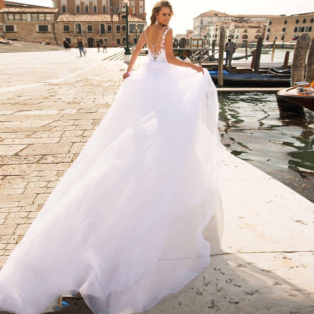 Robe de mariée bohème blanc