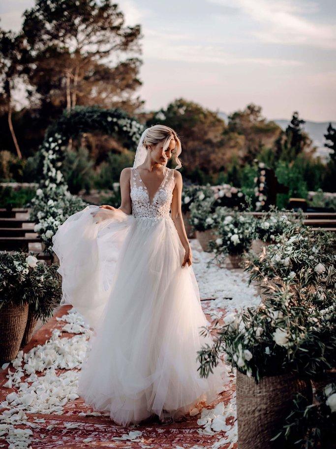 Robe De Mariée Bohème Blanche