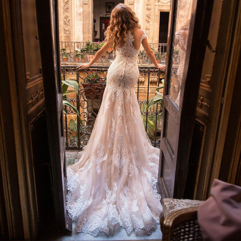 Robe de mariée bohème chic 2017