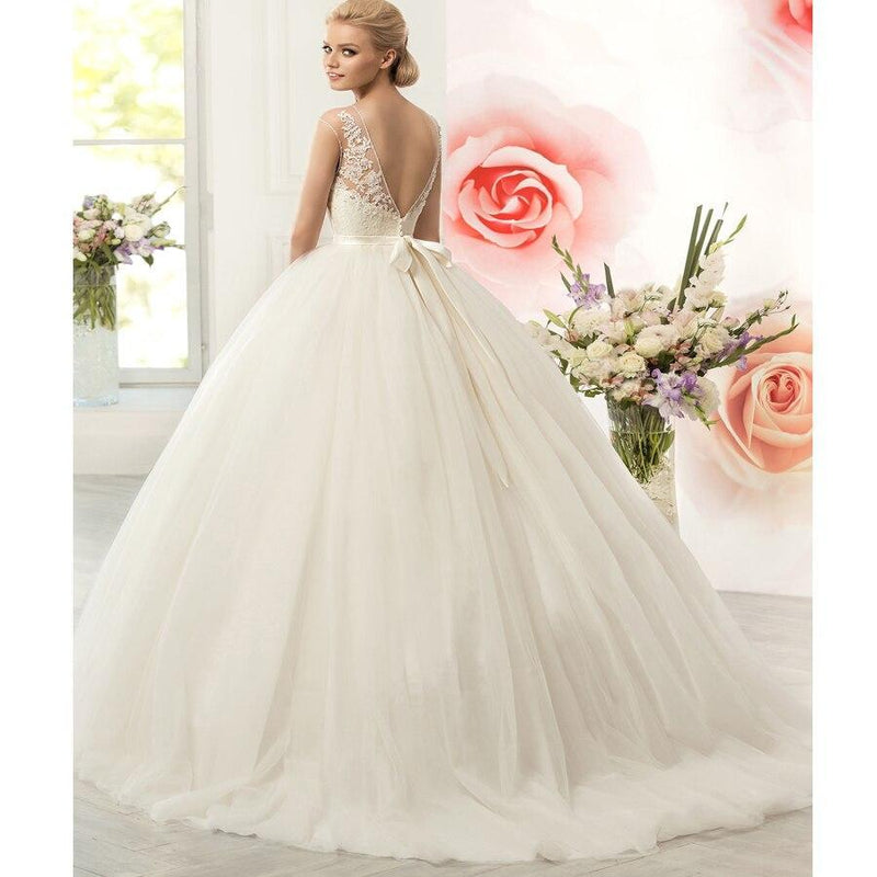 Robe de mariée bohème chic dos nu