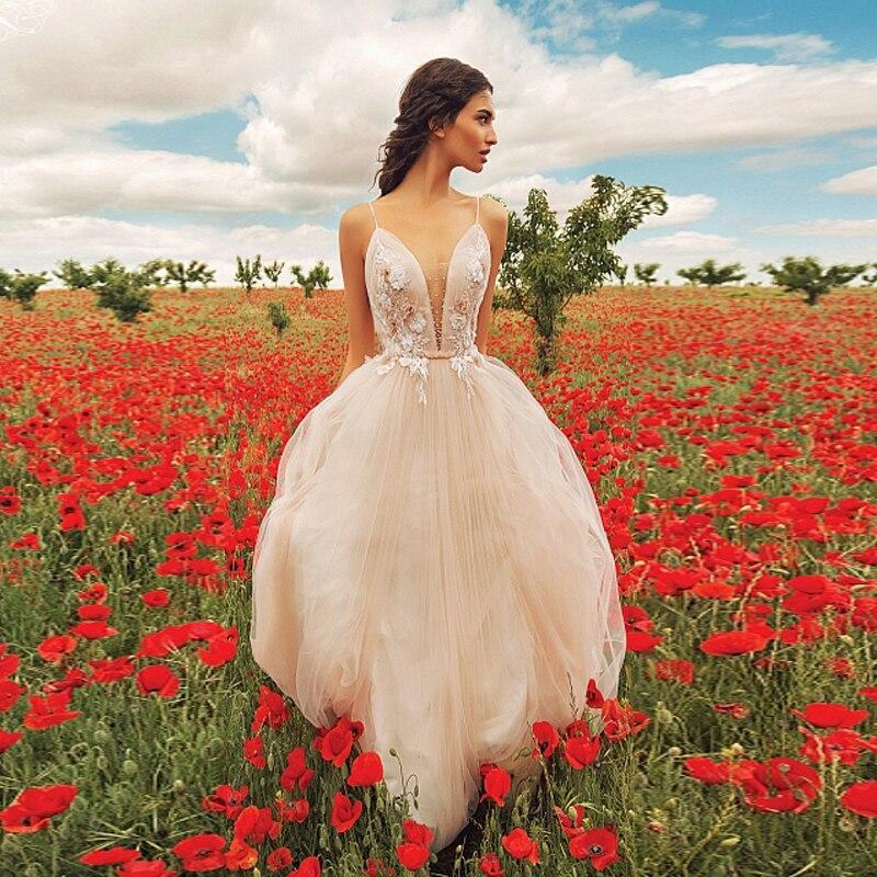 Robe de mariée bohème chic sexy