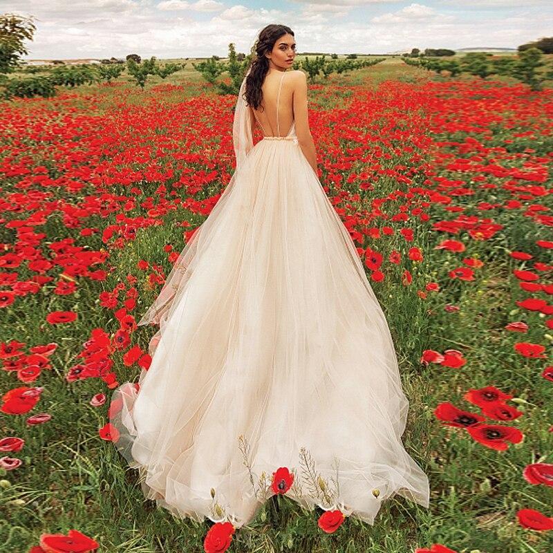 Robe de mariée bohème chic sexy
