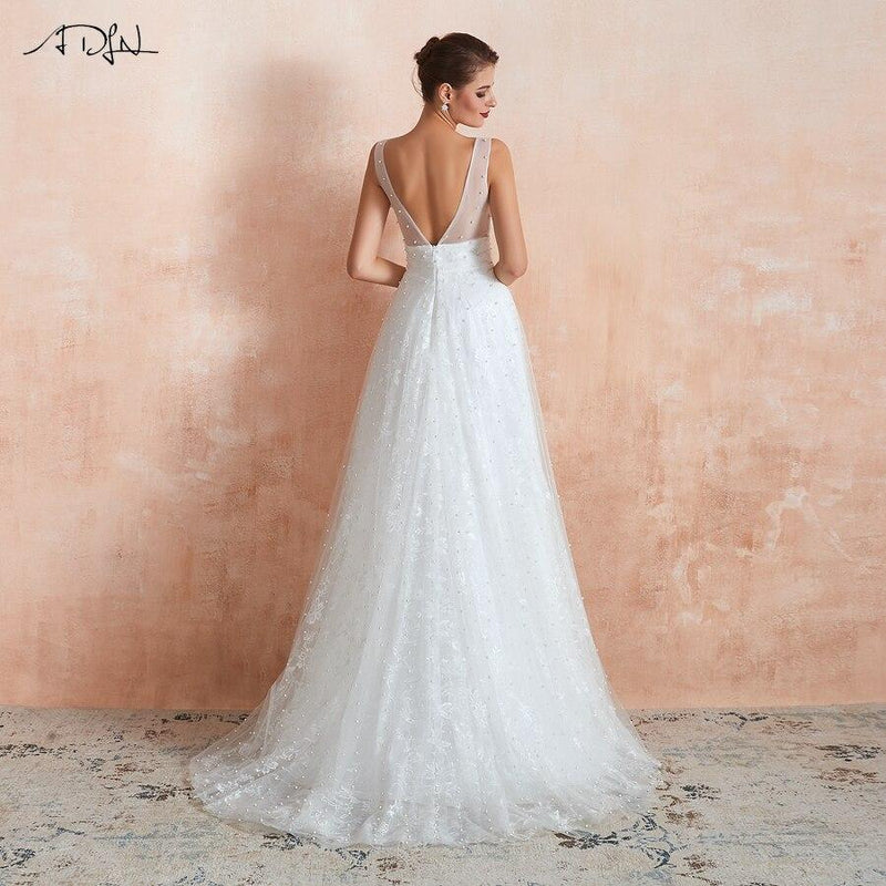 Robe de mariée bohème chic sexy