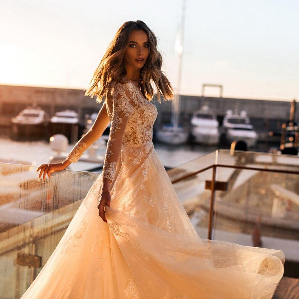 Robe de mariée bohème dentelle chic