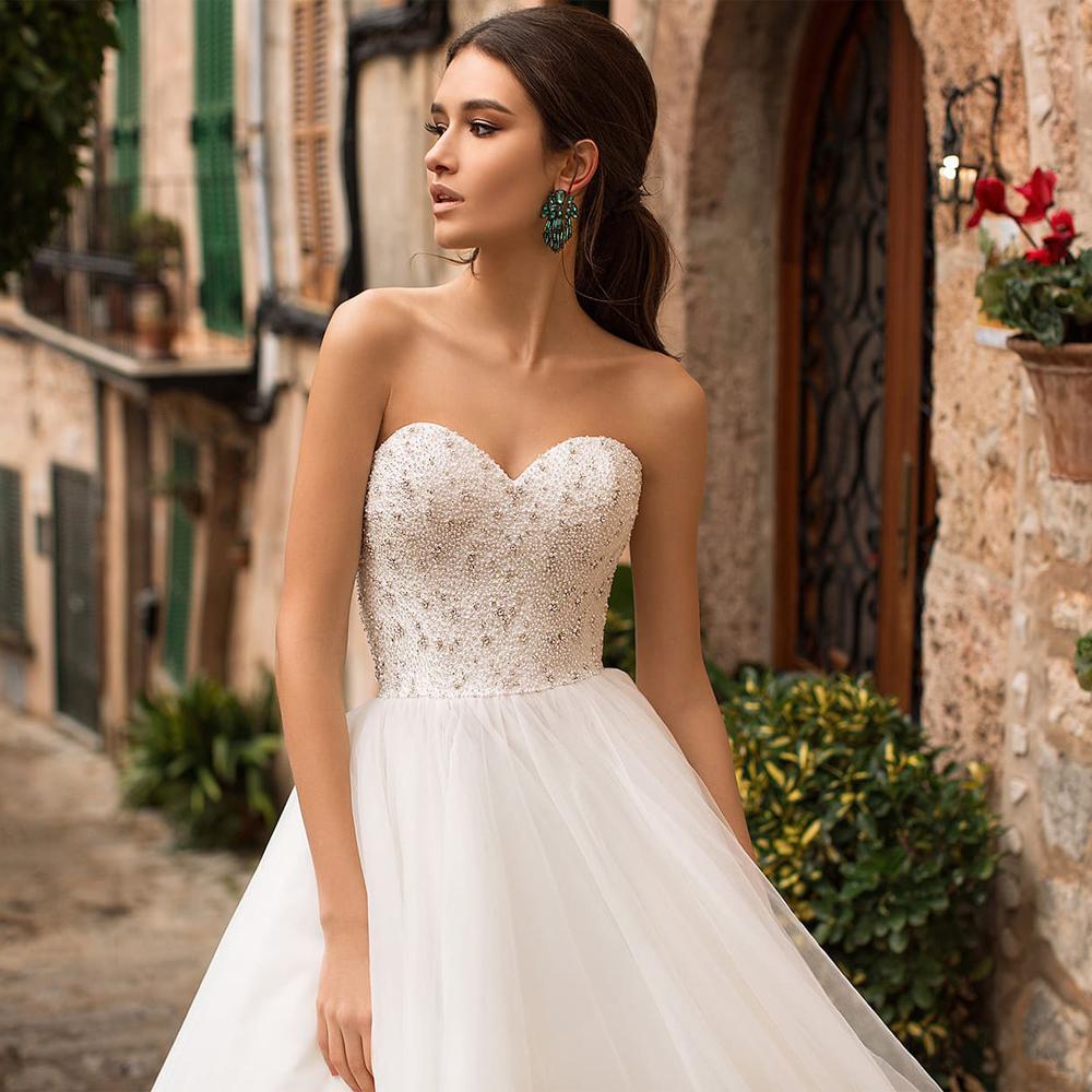 Robe de mariée bohème et champetre