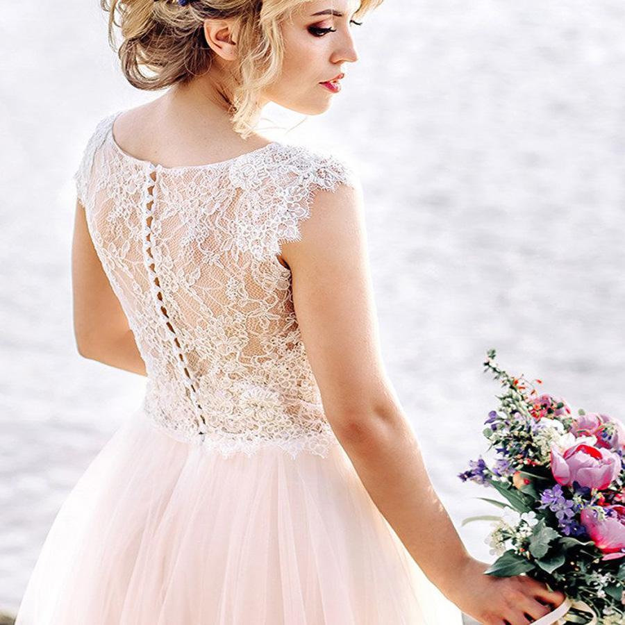 Robe de mariée bohème et chic