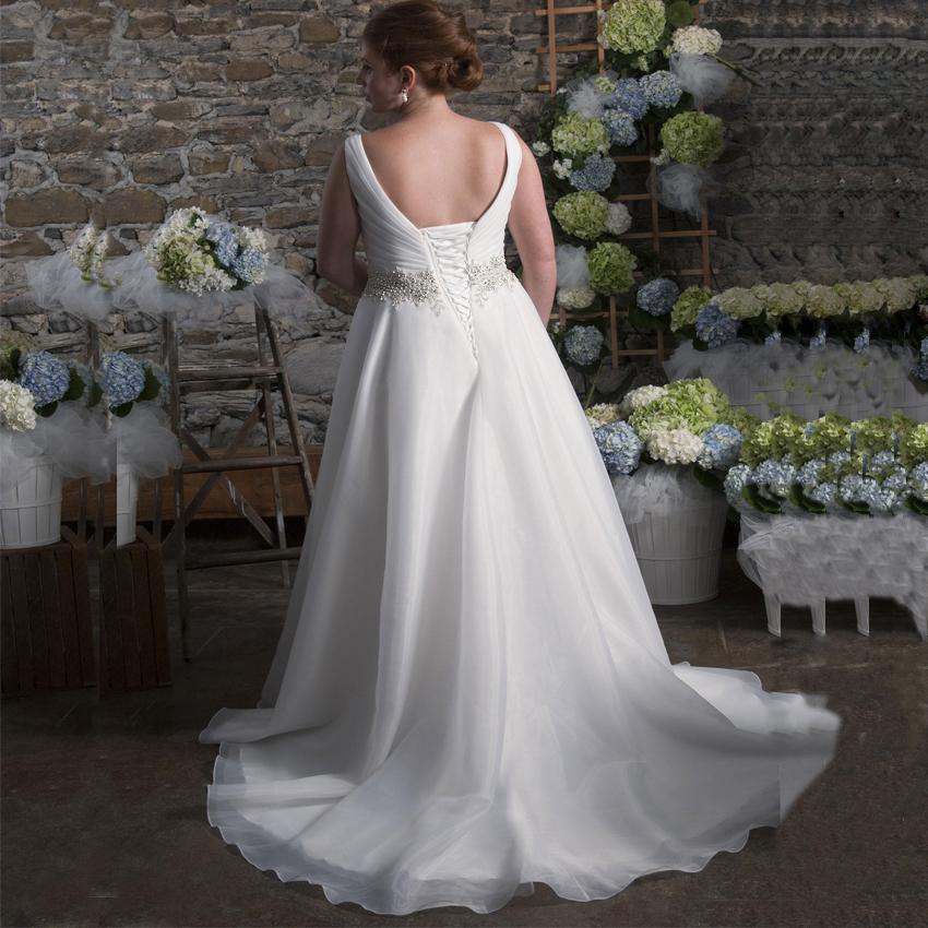 Robe de mariée boheme femme ronde