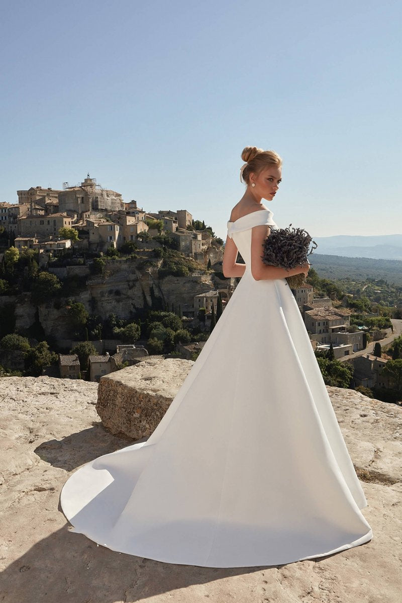 Robe de Mariée Bohème Fluide