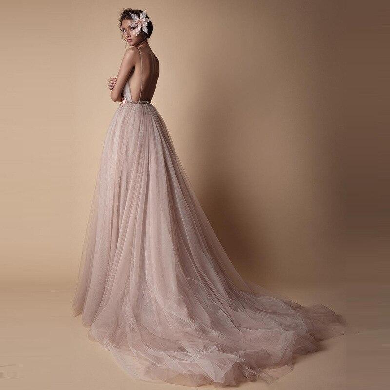 Robe De Mariée Bohème Glamour - Rose / 32