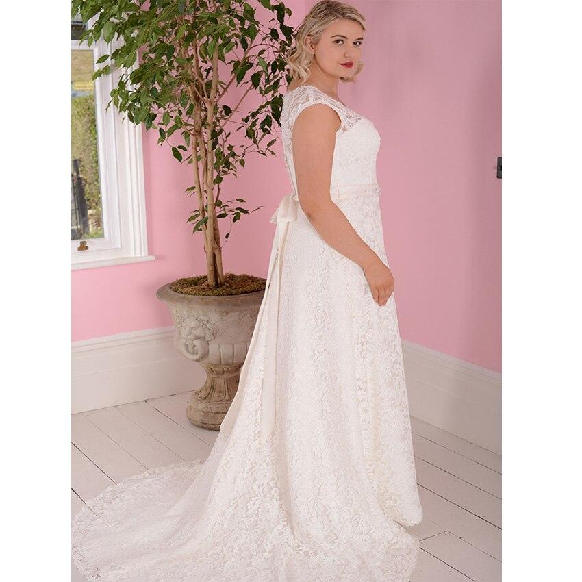 Robe de mariée bohème grande taille