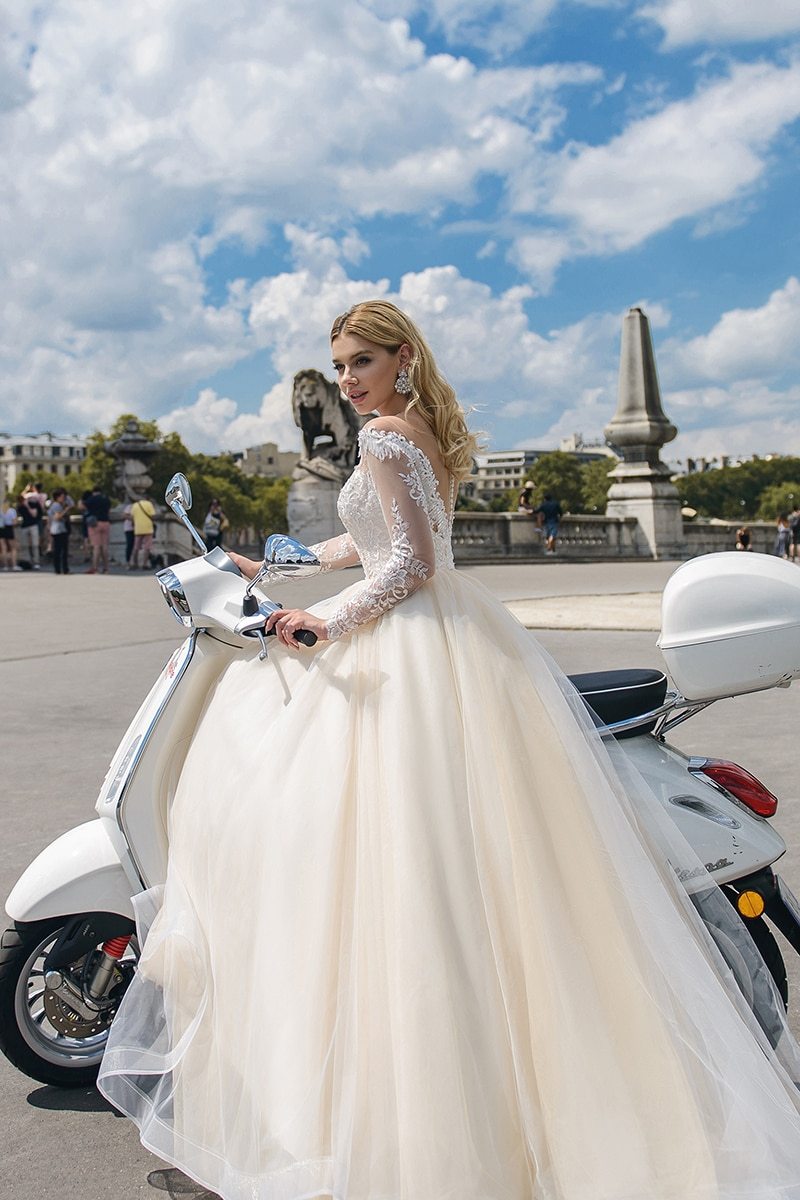 Robe De Mariée Bohème Ivoire