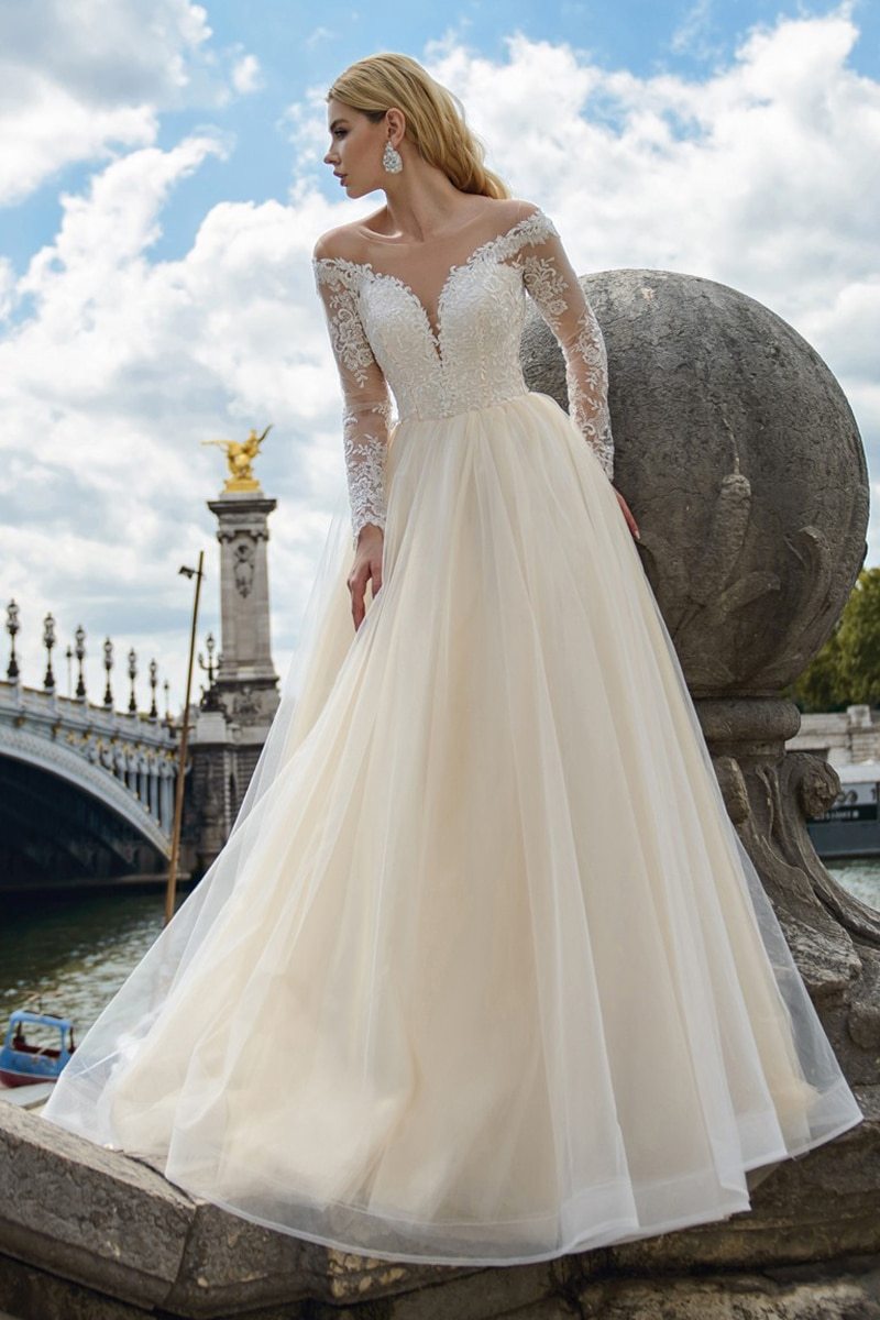 Robe De Mariée Bohème Ivoire