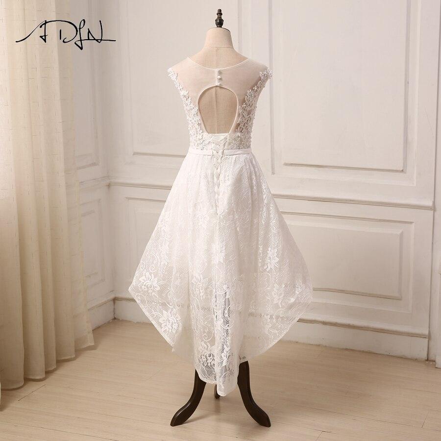 Robe de mariée bohème mi longue