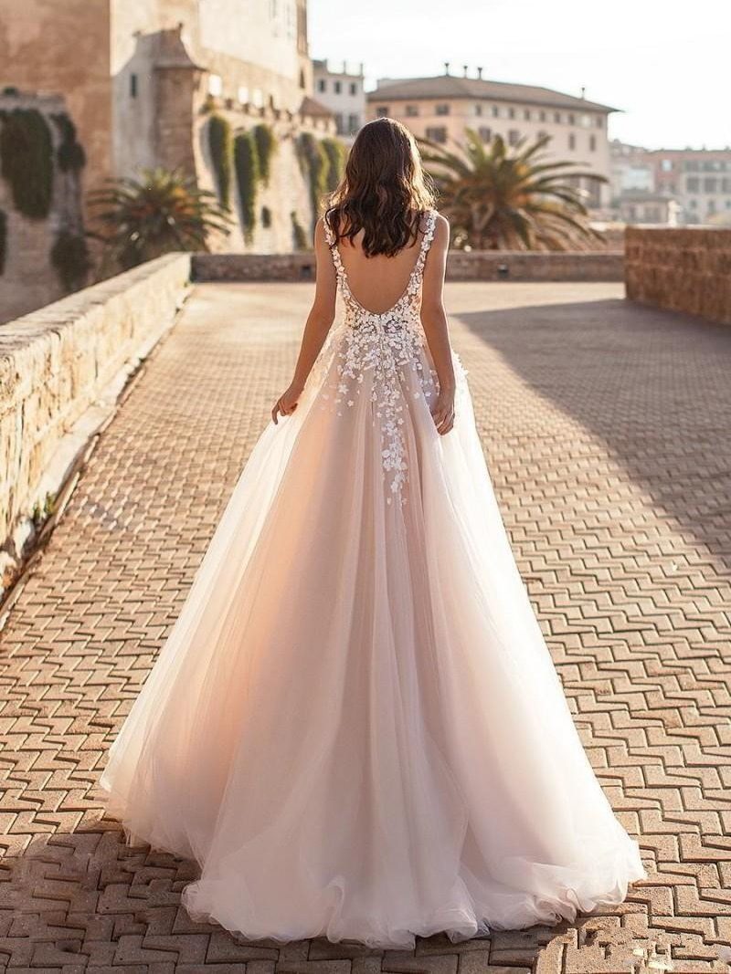 Robe De Mariée Bohème Romantique Chic