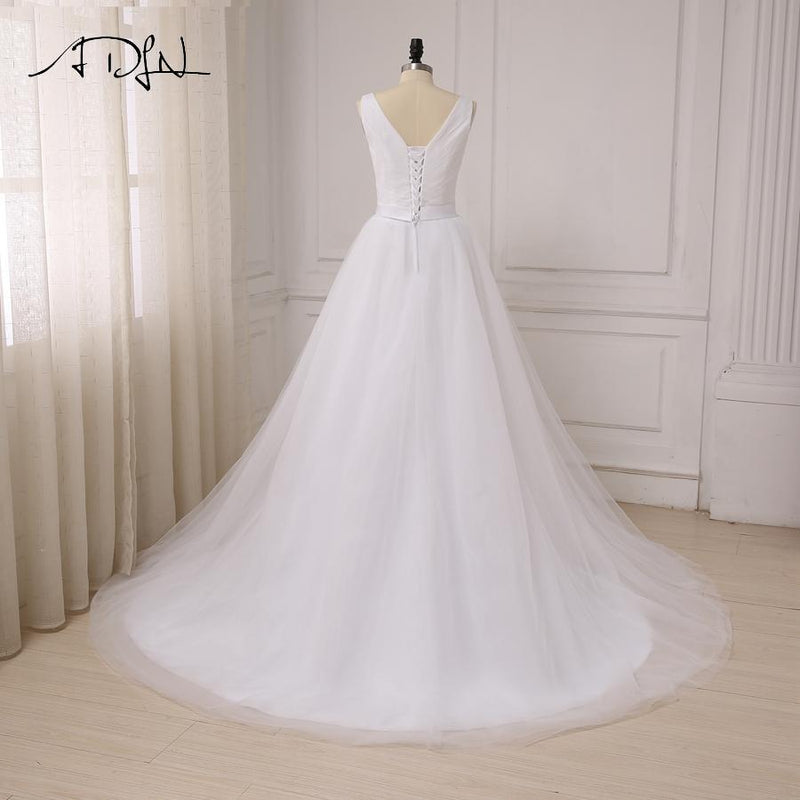 Robe de mariée bohème romantique chic