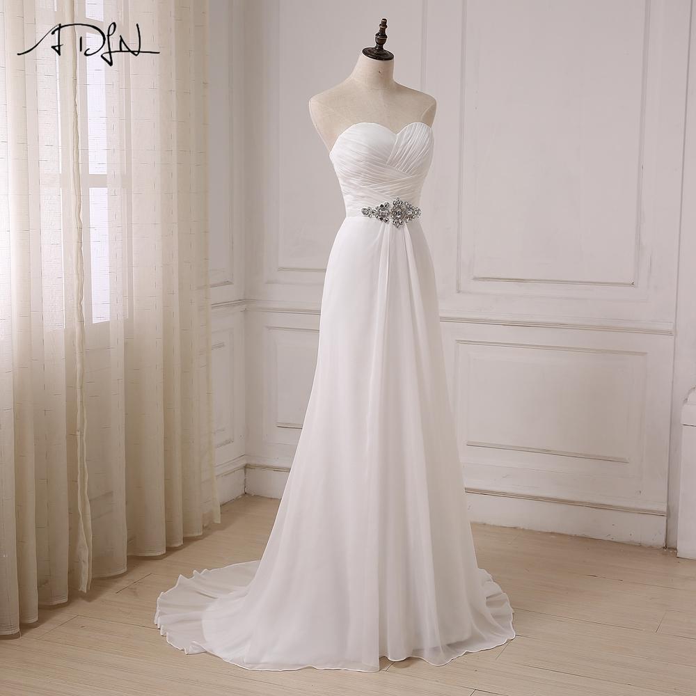 Robe de mariée boheme simple