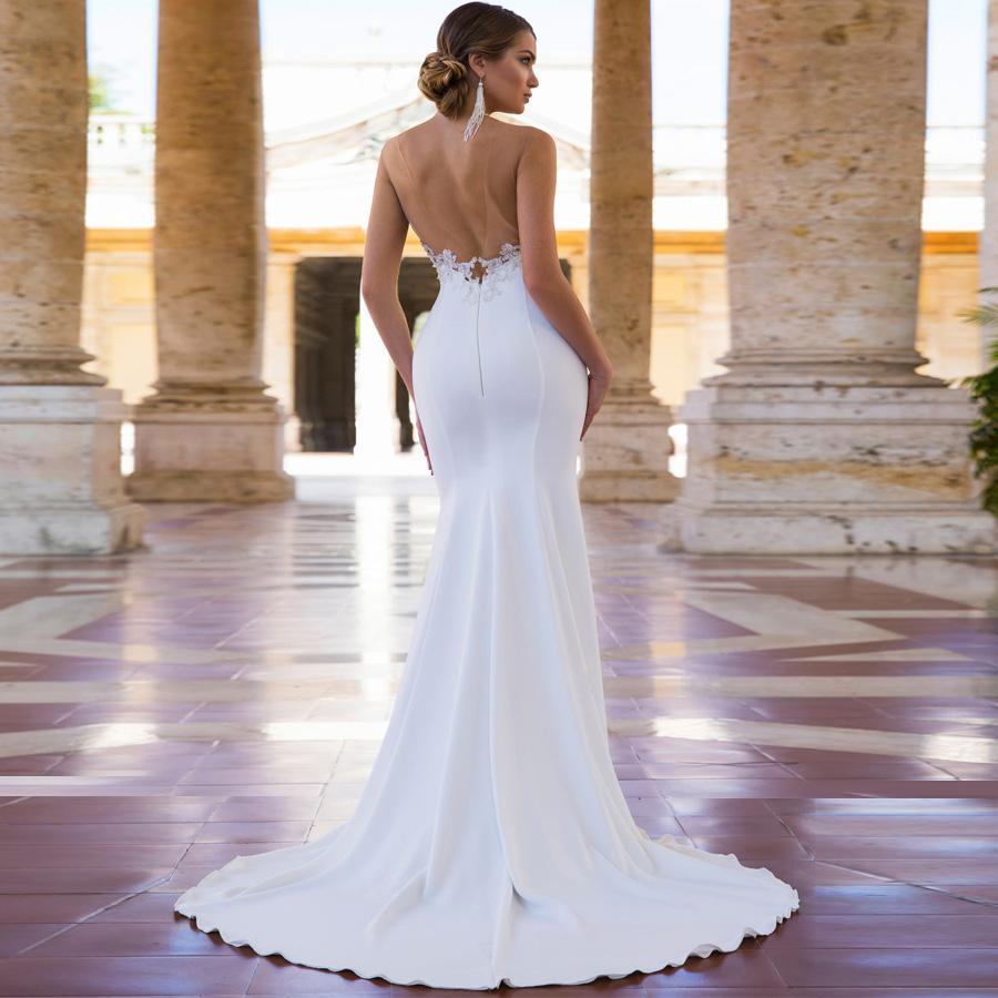 Robe de mariée boheme vintage manche