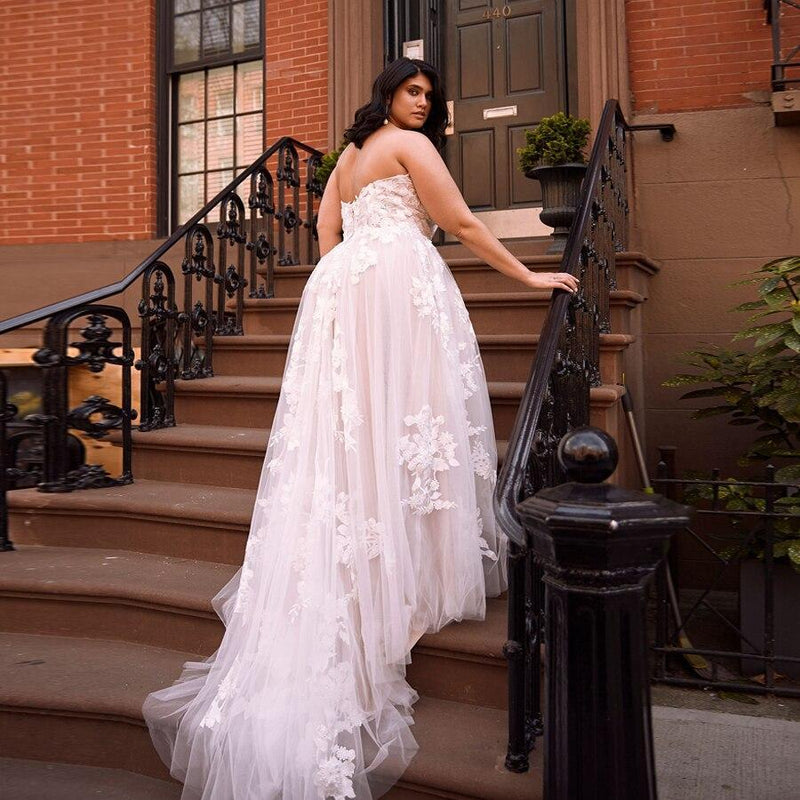 Robe de mariée fluide boheme