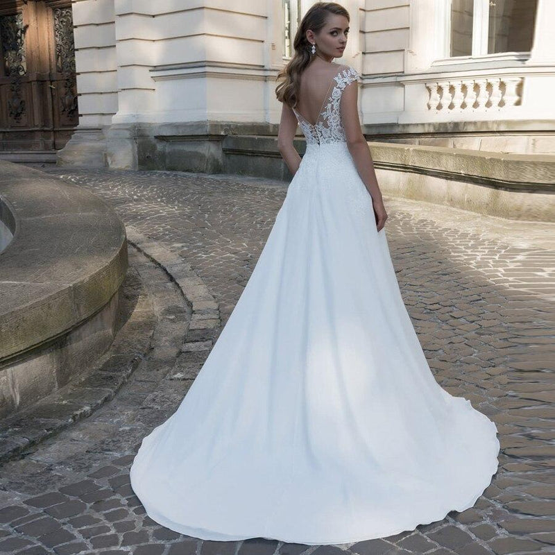 Robe de mariee hippie boheme